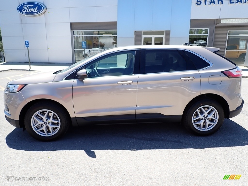 2021 Edge SEL AWD - Desert Gold Metallic / Dune photo #2