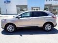 2021 Desert Gold Metallic Ford Edge SEL AWD  photo #2