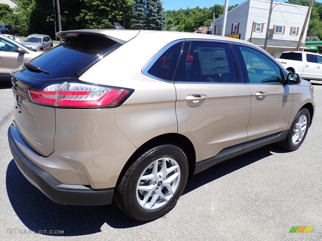 2021 Edge SEL AWD - Desert Gold Metallic / Dune photo #6