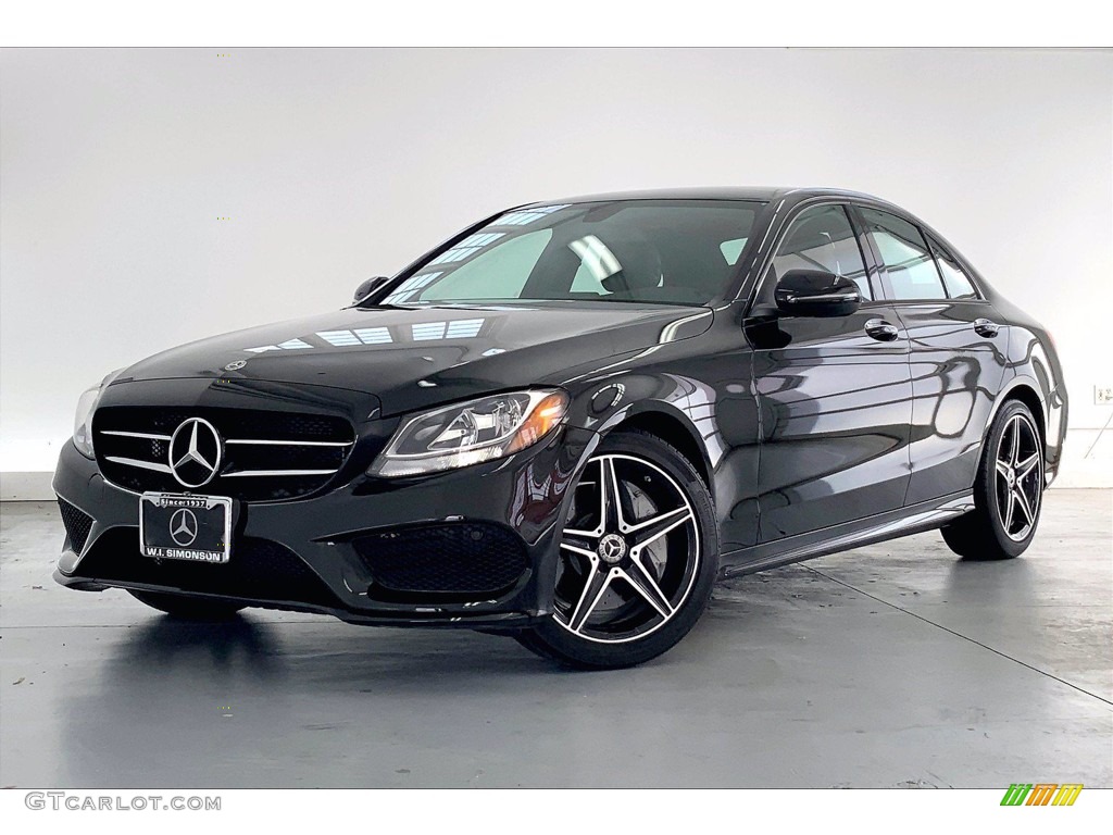 Black 2018 Mercedes-Benz C 300 Sedan Exterior Photo #142254260