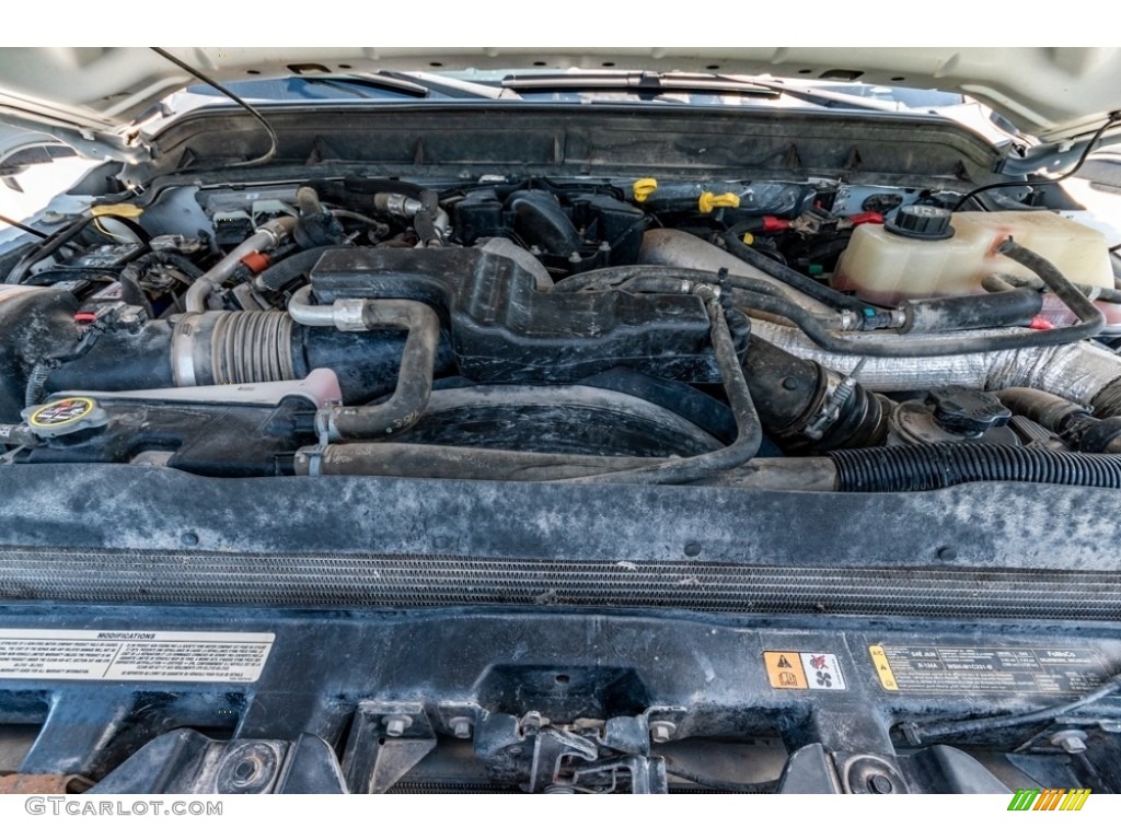 2014 F350 Super Duty King Ranch Crew Cab 4x4 - Oxford White / Steel photo #18