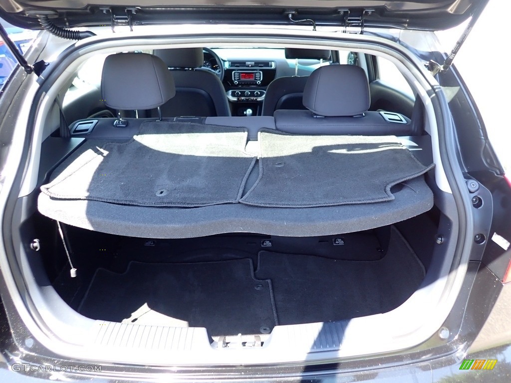 2017 Rio LX 5 Door - Aurora Black / Black photo #9