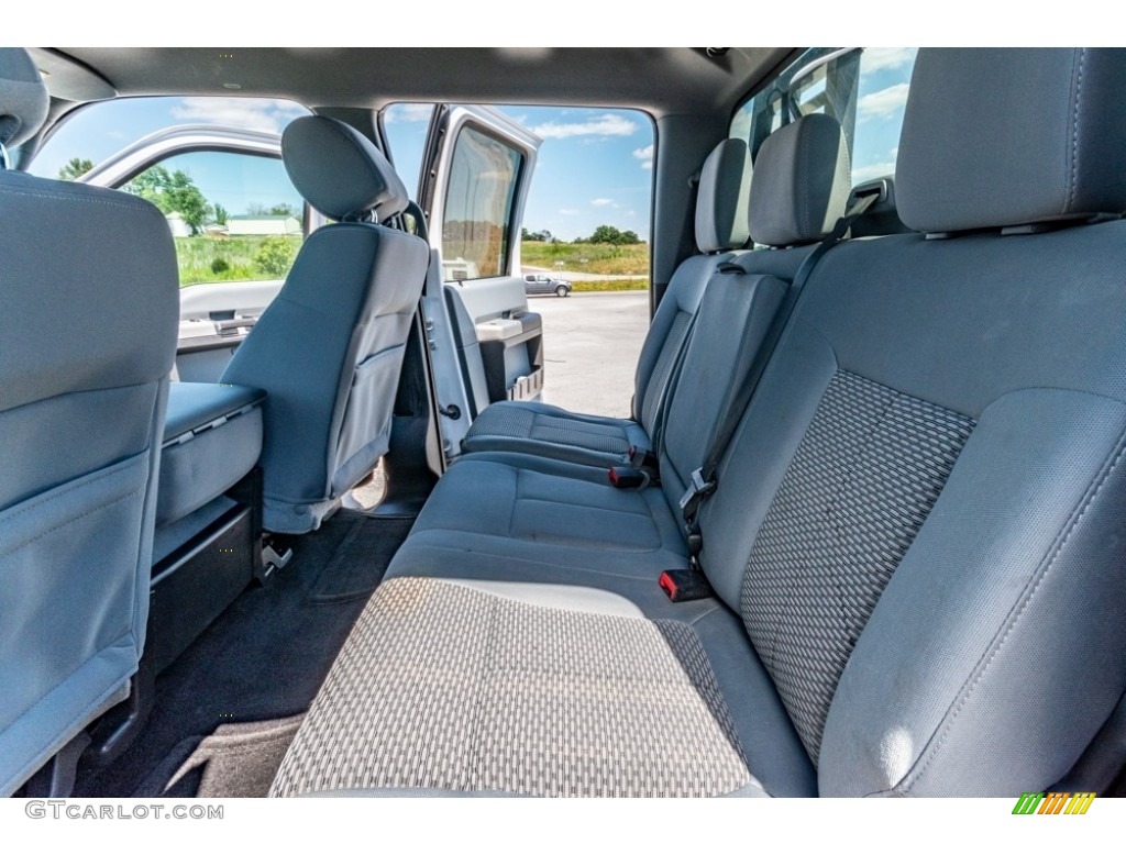 2014 F350 Super Duty King Ranch Crew Cab 4x4 - Oxford White / Steel photo #24