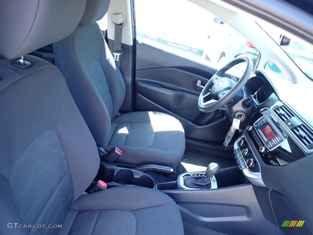 2017 Rio LX 5 Door - Aurora Black / Black photo #12