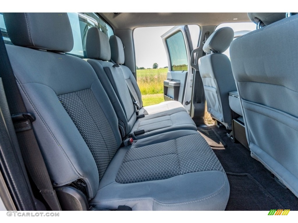 2014 F350 Super Duty King Ranch Crew Cab 4x4 - Oxford White / Steel photo #28