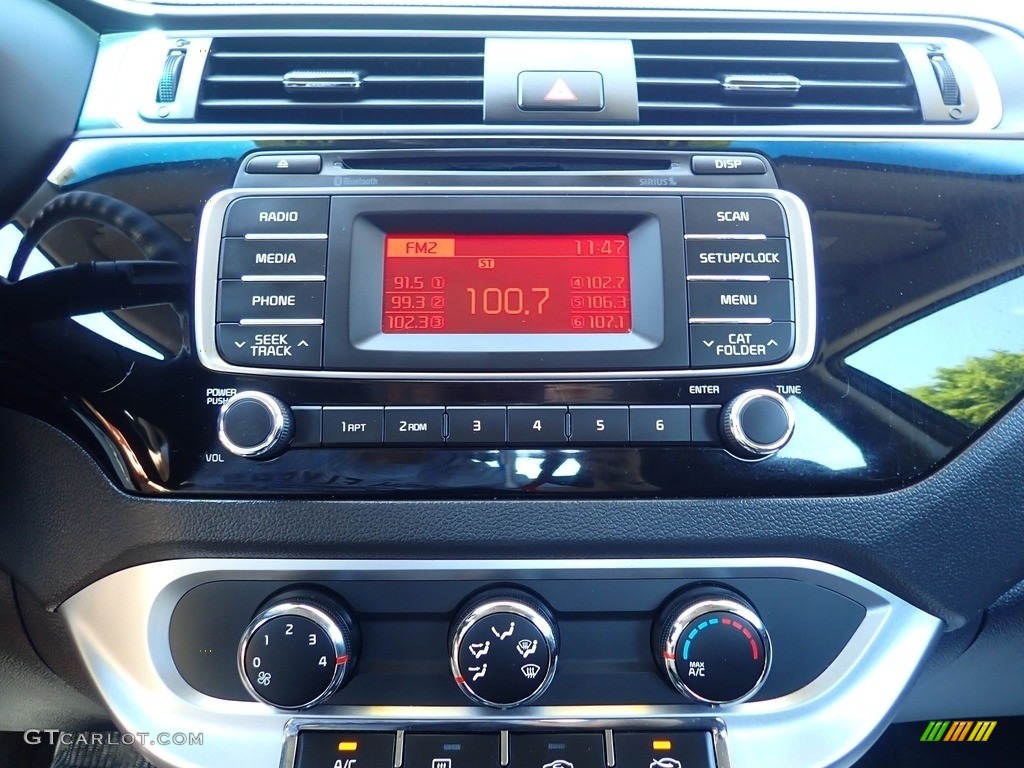 2017 Rio LX 5 Door - Aurora Black / Black photo #19
