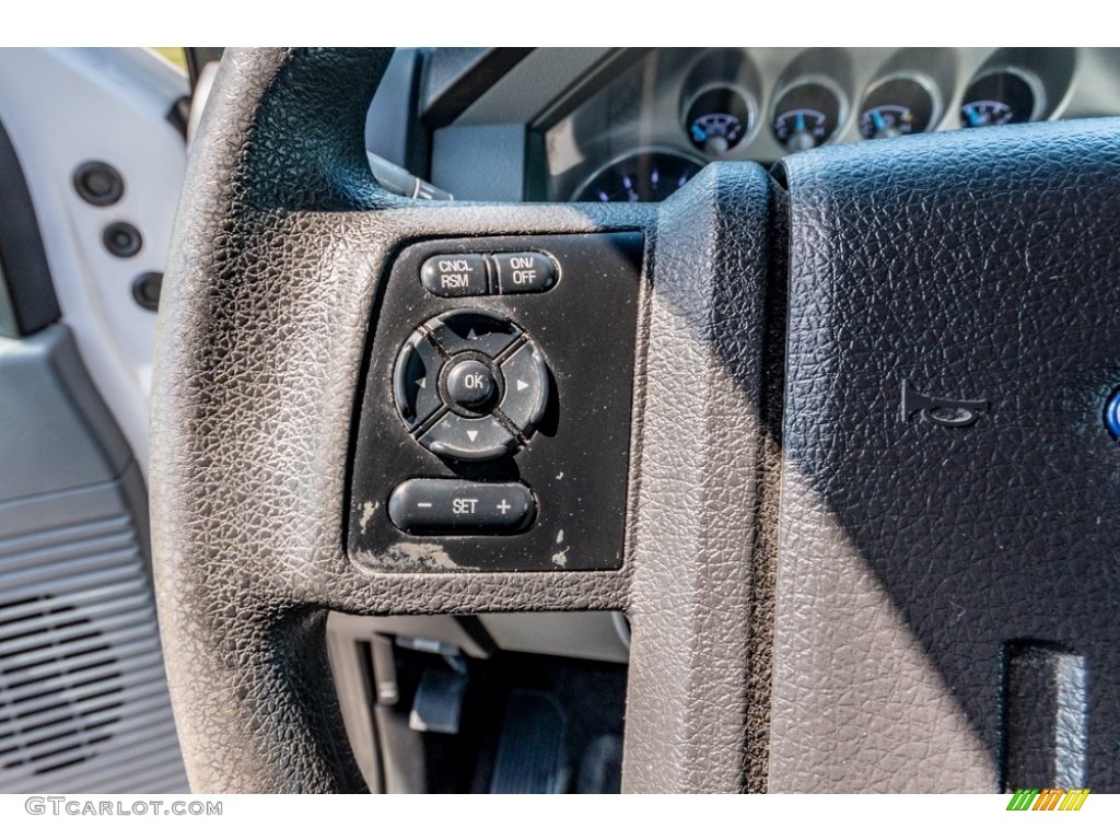 2014 F350 Super Duty King Ranch Crew Cab 4x4 - Oxford White / Steel photo #37