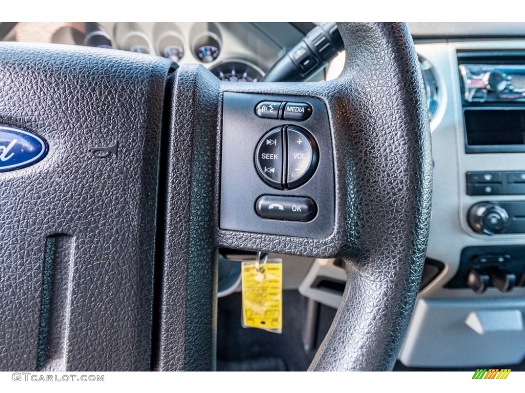 2014 F350 Super Duty King Ranch Crew Cab 4x4 - Oxford White / Steel photo #38