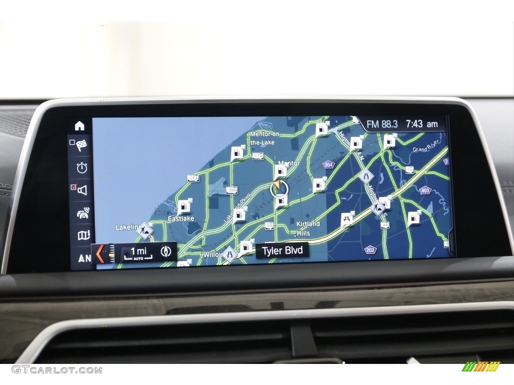 2018 BMW 7 Series 750i xDrive Sedan Navigation Photo #142255811