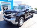 2020 Black Chevrolet Silverado 1500 LT Crew Cab 4x4  photo #2