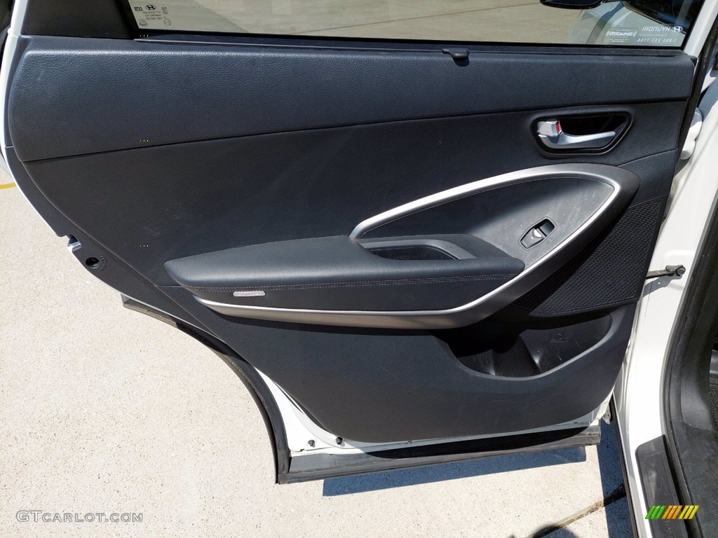 2015 Hyundai Santa Fe GLS Black Door Panel Photo #142259186