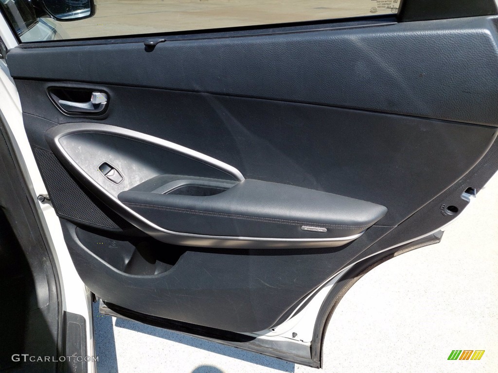 2015 Hyundai Santa Fe GLS Black Door Panel Photo #142259234