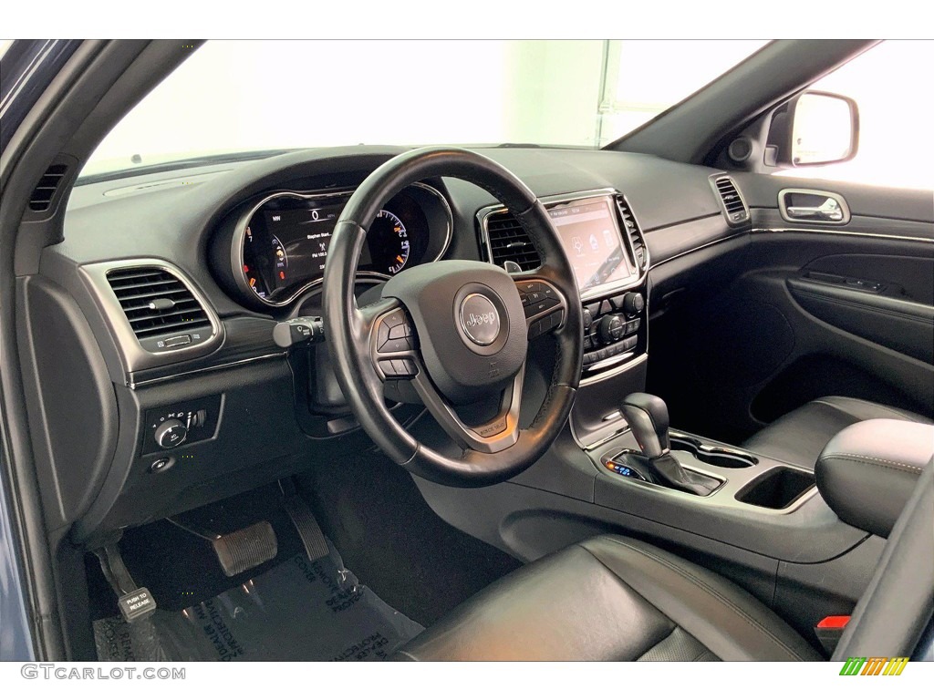Black Interior 2020 Jeep Grand Cherokee Limited Photo #142259762