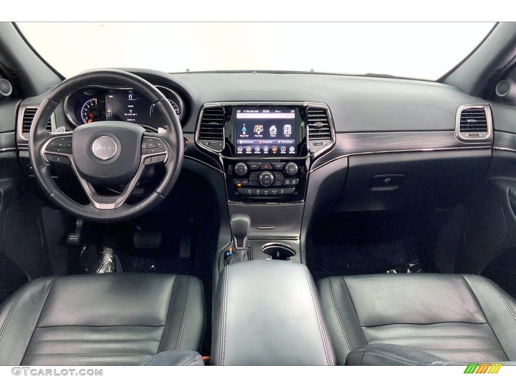 Black Interior 2020 Jeep Grand Cherokee Limited Photo #142259783