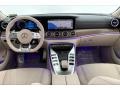 Macchiato Beige/Magma Gray Dashboard Photo for 2021 Mercedes-Benz AMG GT #142259894