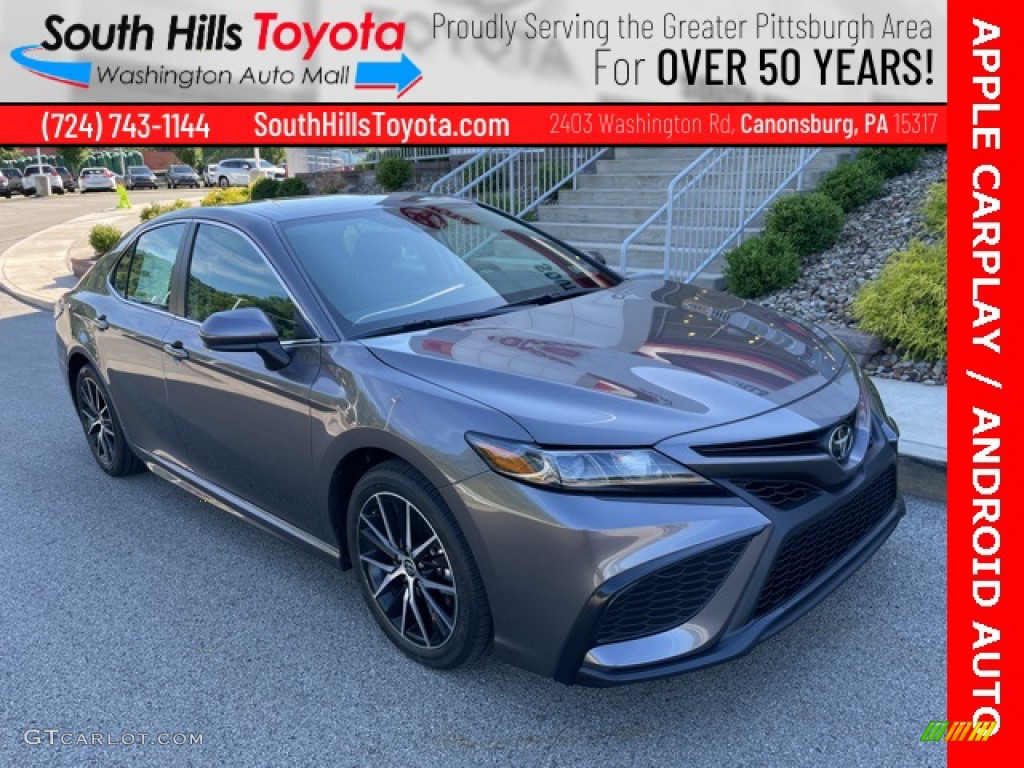 2021 Predawn Gray Mica Toyota Camry SE 142251436 Photo 13 GTCarLot