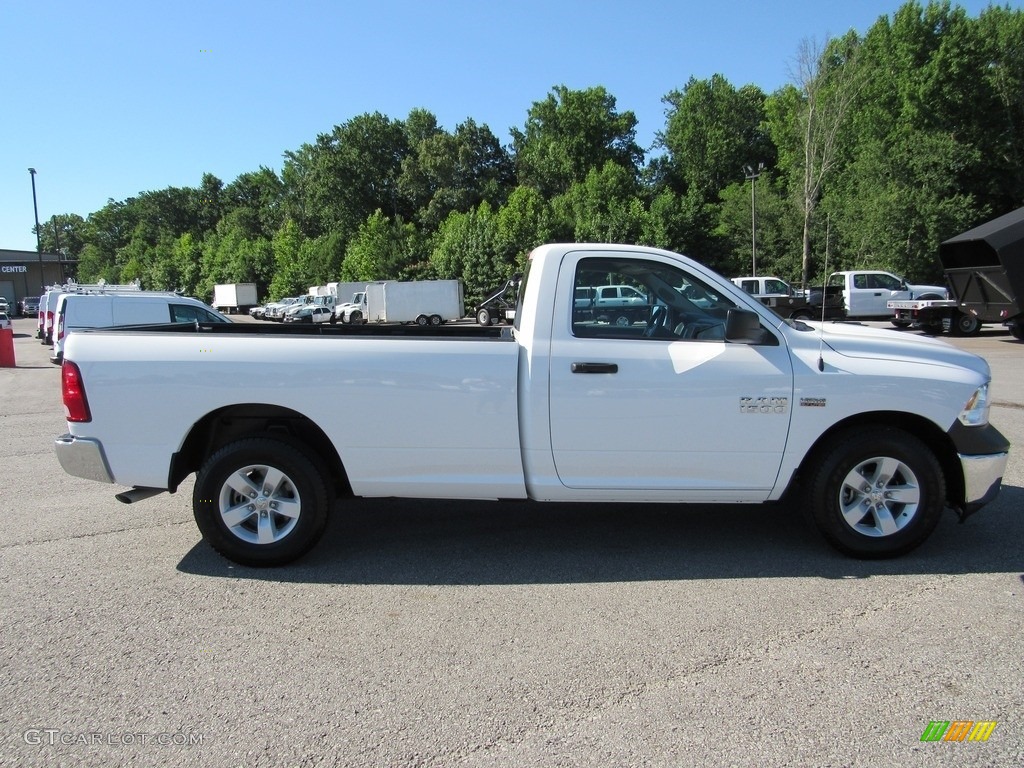 2018 1500 Tradesman Regular Cab - Bright White / Black/Diesel Gray photo #6