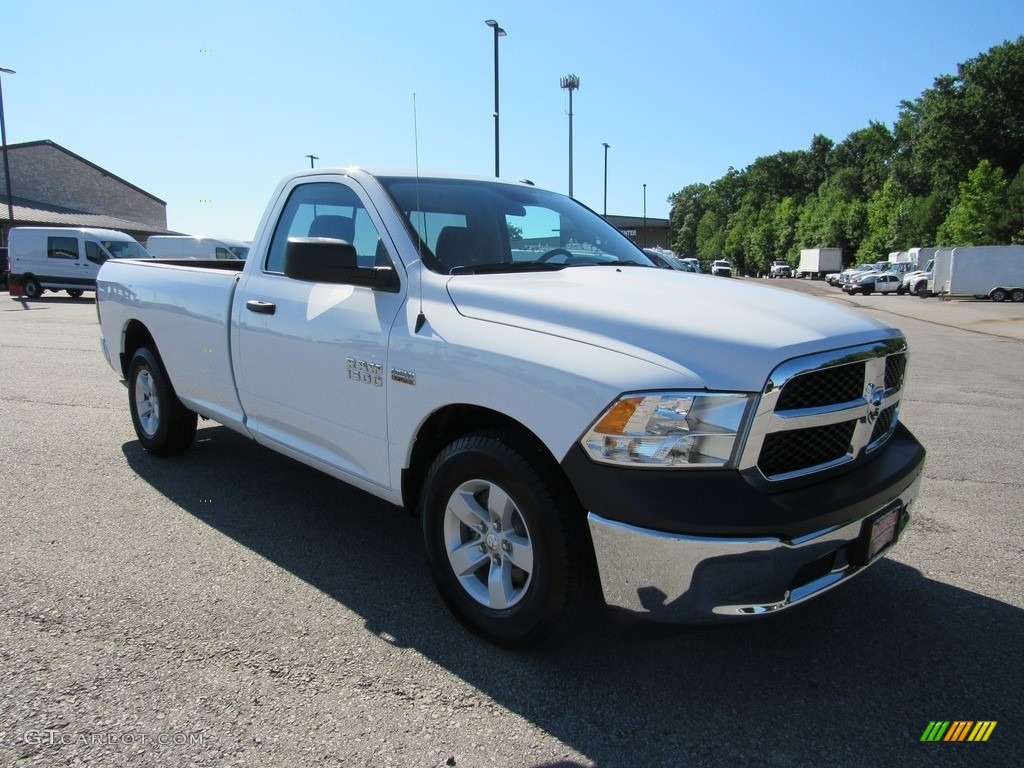 2018 1500 Tradesman Regular Cab - Bright White / Black/Diesel Gray photo #7