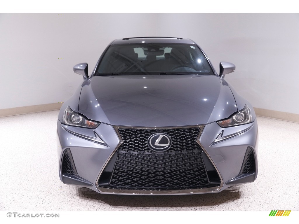 2017 IS 300 AWD F Sport - Nebula Gray Pearl / Black photo #2
