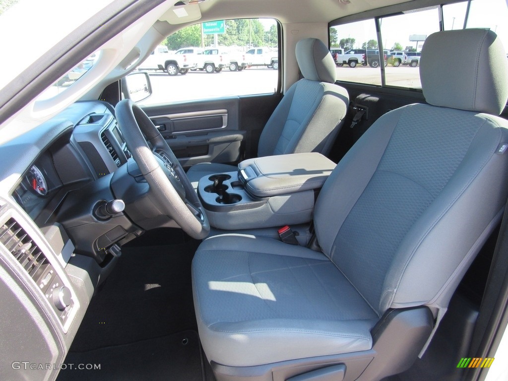 2018 1500 Tradesman Regular Cab - Bright White / Black/Diesel Gray photo #21
