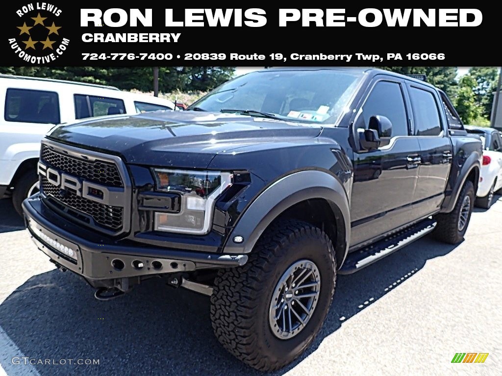 2020 F150 SVT Raptor SuperCrew 4x4 - Agate Black / Raptor Black photo #1