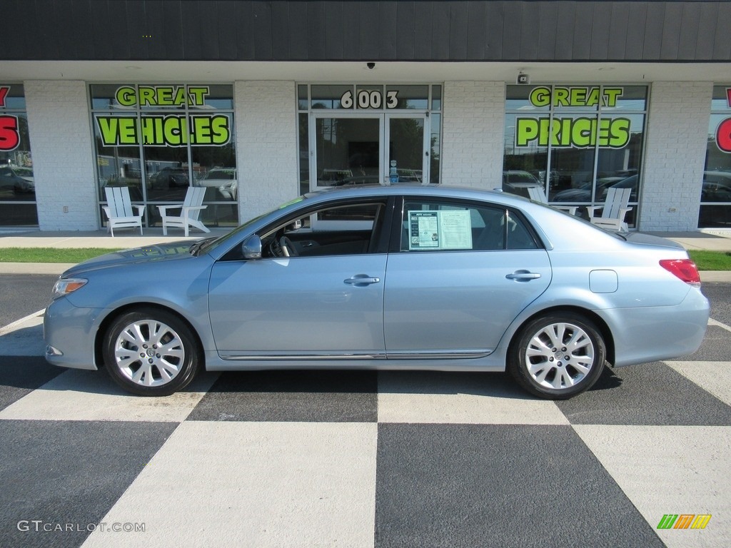 2012 Avalon Limited - Zephyr Blue Metallic / Light Gray photo #1