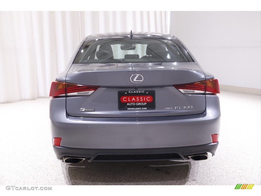 2017 IS 300 AWD F Sport - Nebula Gray Pearl / Black photo #22