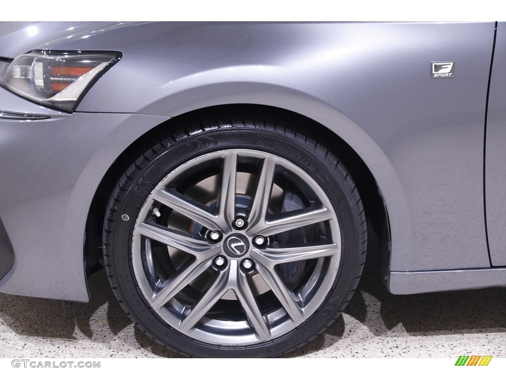 2017 IS 300 AWD F Sport - Nebula Gray Pearl / Black photo #24