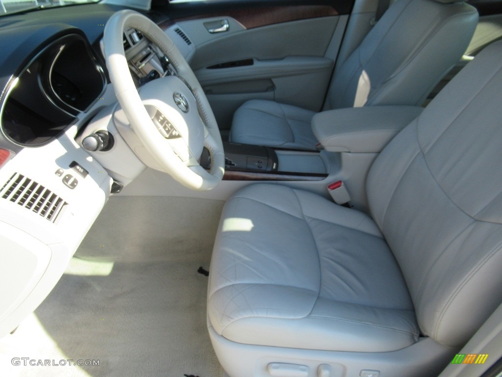 2012 Avalon Limited - Zephyr Blue Metallic / Light Gray photo #10