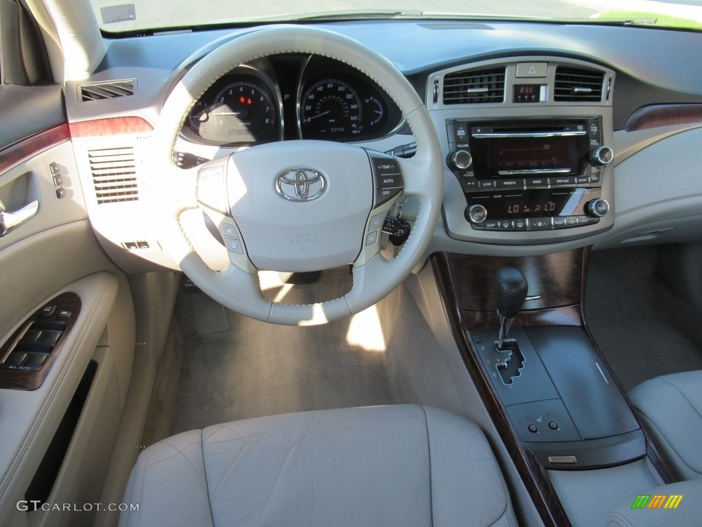 2012 Avalon Limited - Zephyr Blue Metallic / Light Gray photo #15