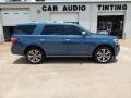 2020 Blue Ford Expedition Platinum 4x4  photo #8