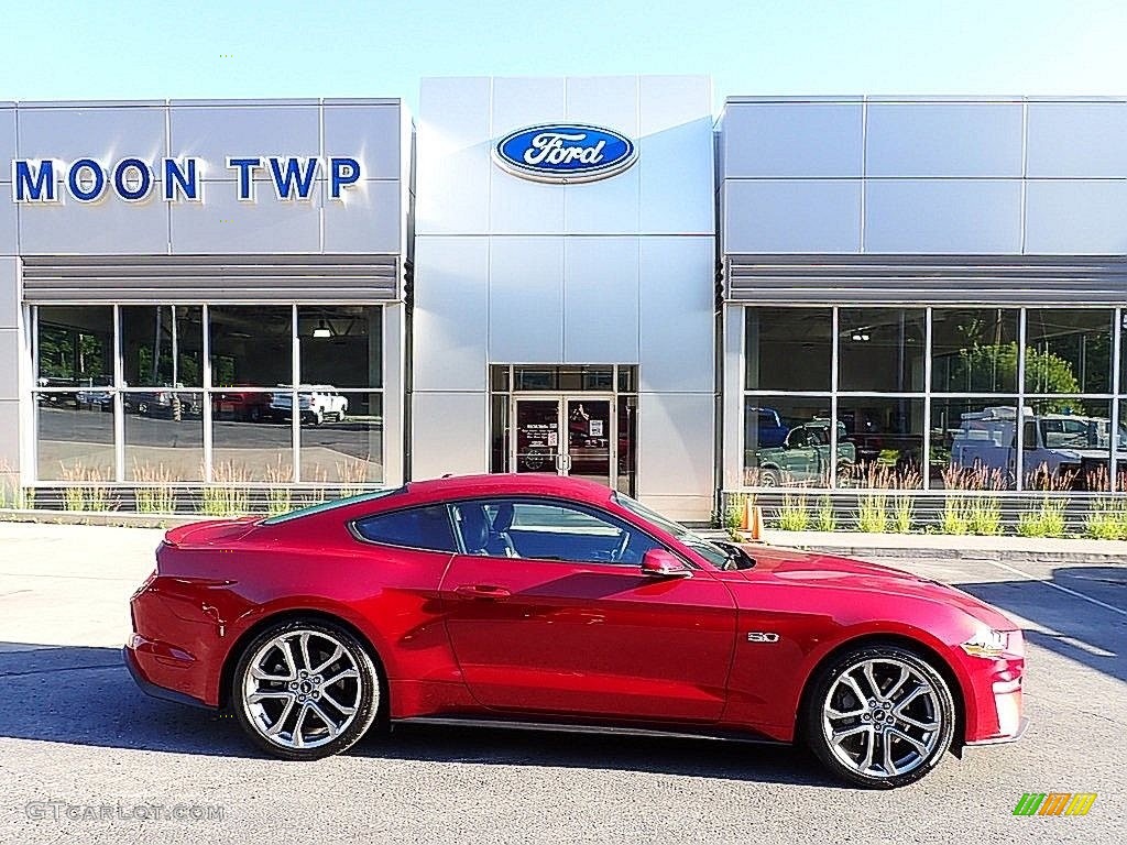 2019 Mustang GT Premium Fastback - Ruby Red / Ebony photo #1