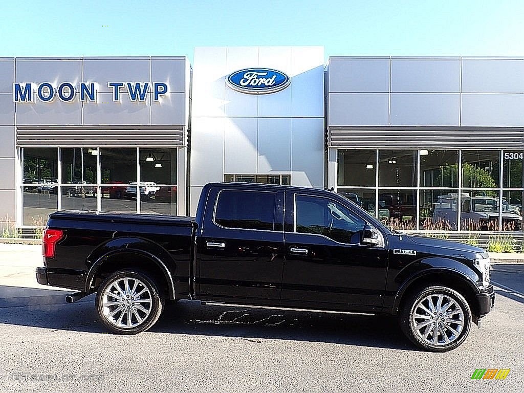 2018 F150 Limited SuperCrew 4x4 - Shadow Black / Limited Navy Pier photo #1