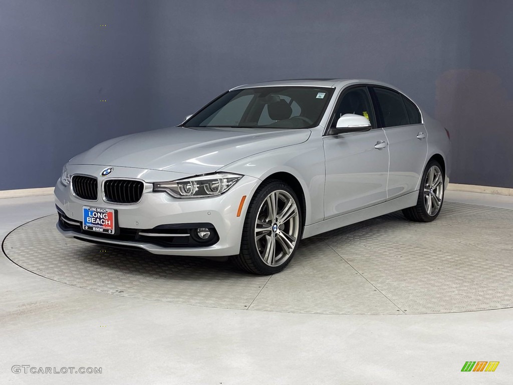 2018 3 Series 340i Sedan - Glacier Silver Metallic / Black photo #3