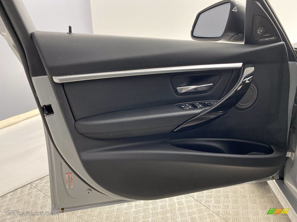 2018 3 Series 340i Sedan - Glacier Silver Metallic / Black photo #13