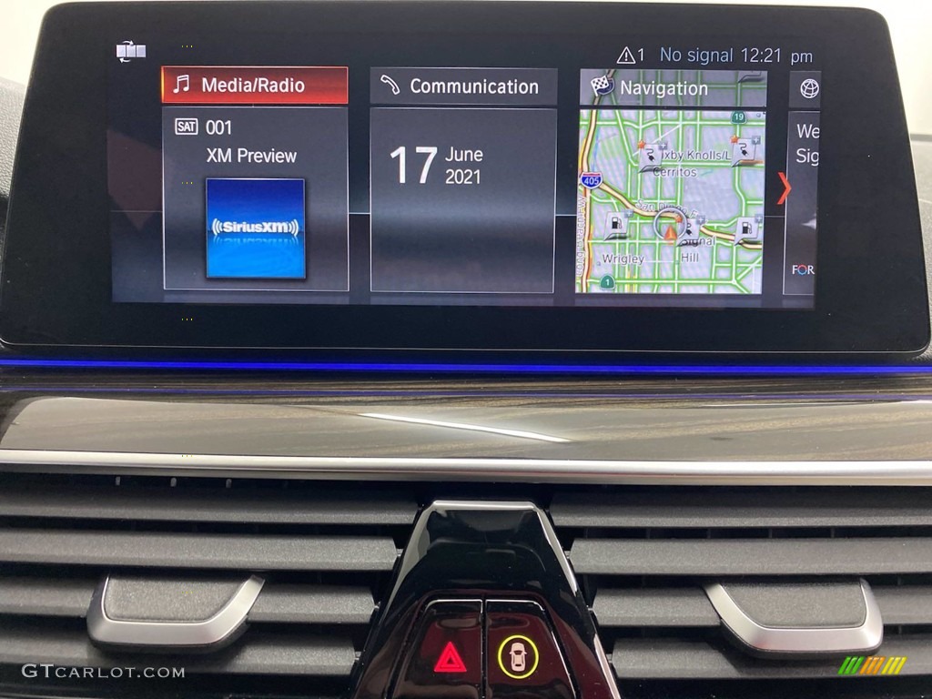 2018 5 Series 530e iPerfomance Sedan - Dark Graphite Metallic / Ivory White photo #23