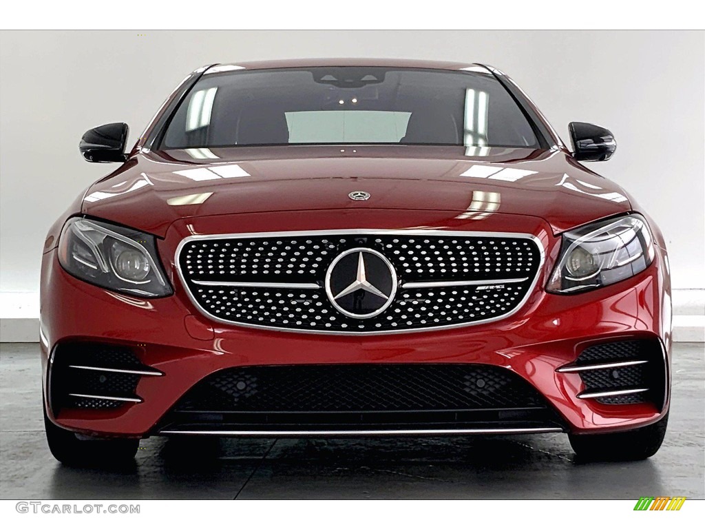 designo Cardinal Red Metallic 2018 Mercedes-Benz E 43 AMG 4Matic Sedan Exterior Photo #142263941