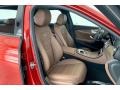 Nut Brown/Black 2018 Mercedes-Benz E 43 AMG 4Matic Sedan Interior Color