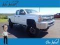 Summit White - Silverado 2500HD WT Double Cab 4x4 Photo No. 1