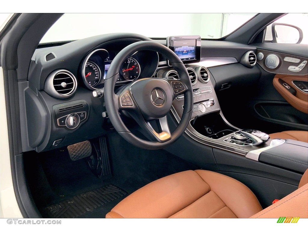 Saddle Brown/Black Interior 2018 Mercedes-Benz C 300 Cabriolet Photo #142264783