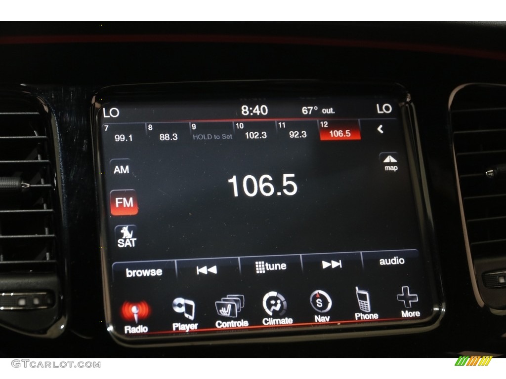 2015 Dart GT - Pitch Black / Black/Ruby Red Accent Stitching photo #10
