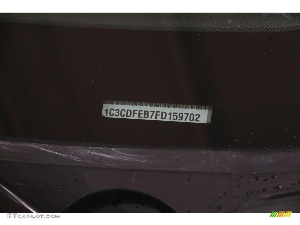 2015 Dart GT - Pitch Black / Black/Ruby Red Accent Stitching photo #21
