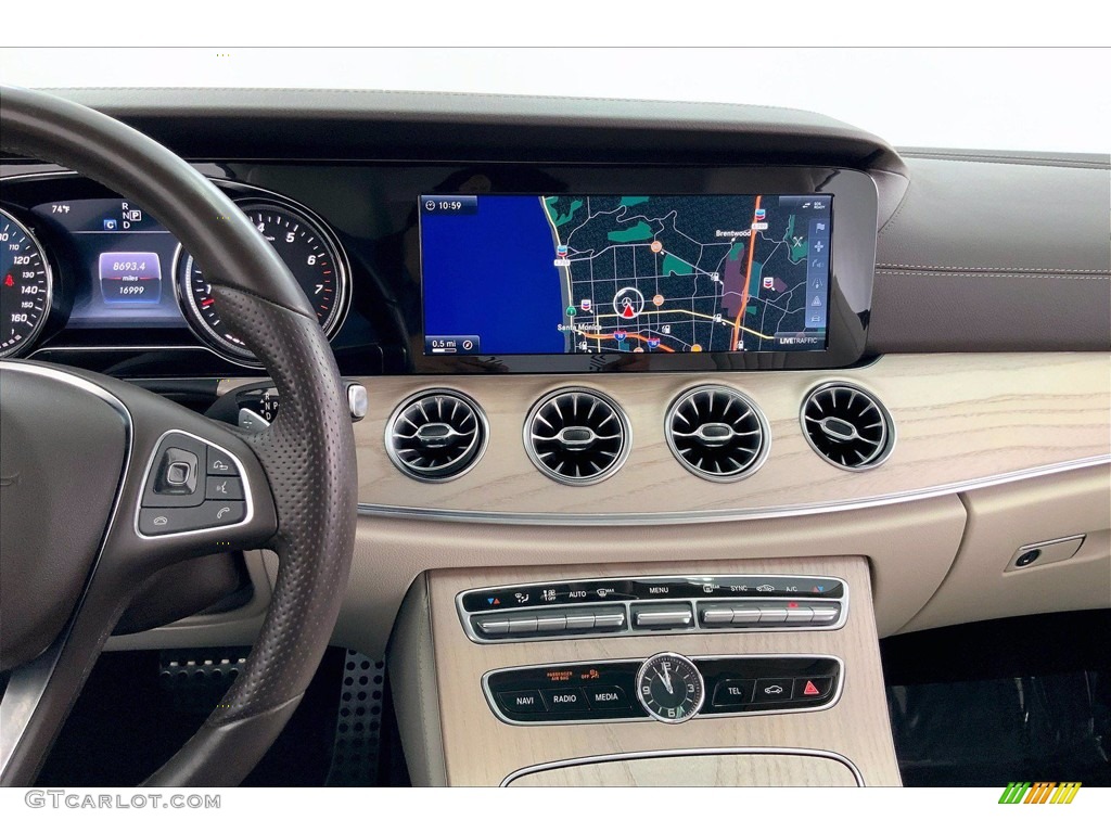 2018 E 400 Coupe - designo Cardinal Red Metallic / Macchiato Beige/Espresso Brown photo #5