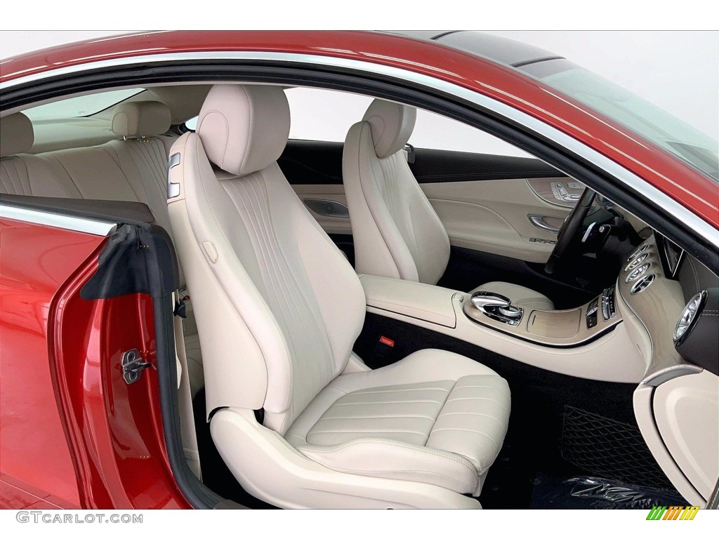 2018 E 400 Coupe - designo Cardinal Red Metallic / Macchiato Beige/Espresso Brown photo #6