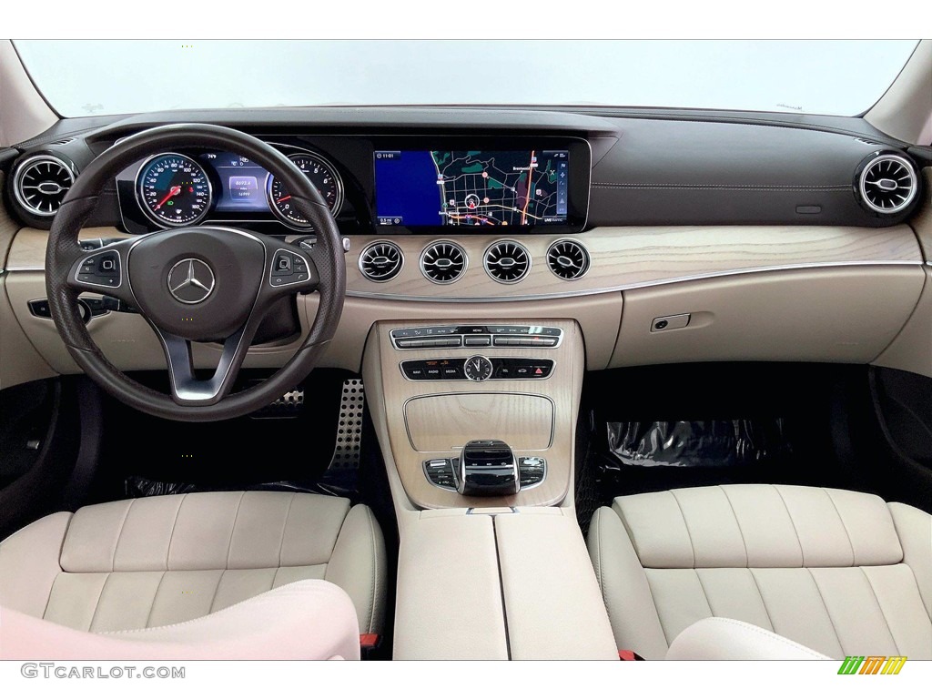 2018 E 400 Coupe - designo Cardinal Red Metallic / Macchiato Beige/Espresso Brown photo #15