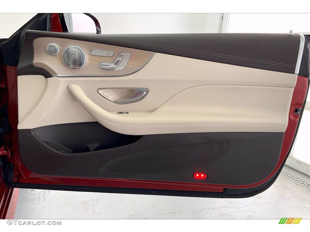 2018 E 400 Coupe - designo Cardinal Red Metallic / Macchiato Beige/Espresso Brown photo #27