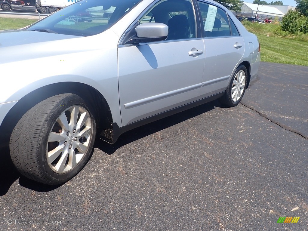 2006 Accord LX V6 Sedan - Alabaster Silver Metallic / Gray photo #7