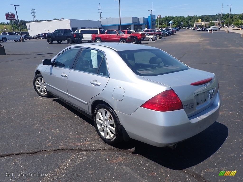 2006 Accord LX V6 Sedan - Alabaster Silver Metallic / Gray photo #8