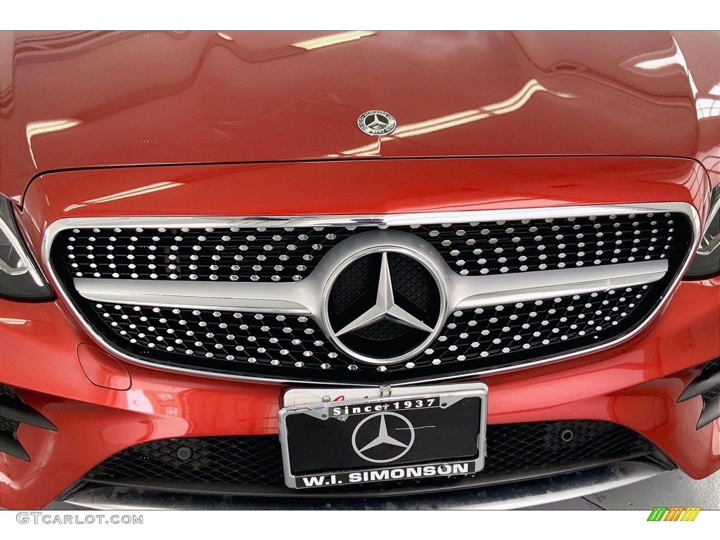 2018 E 400 Coupe - designo Cardinal Red Metallic / Macchiato Beige/Espresso Brown photo #30