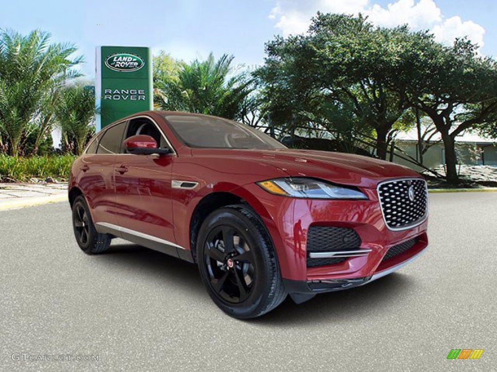 2021 F-PACE P250 S - Firenze Red / Ebony/Ebony photo #12